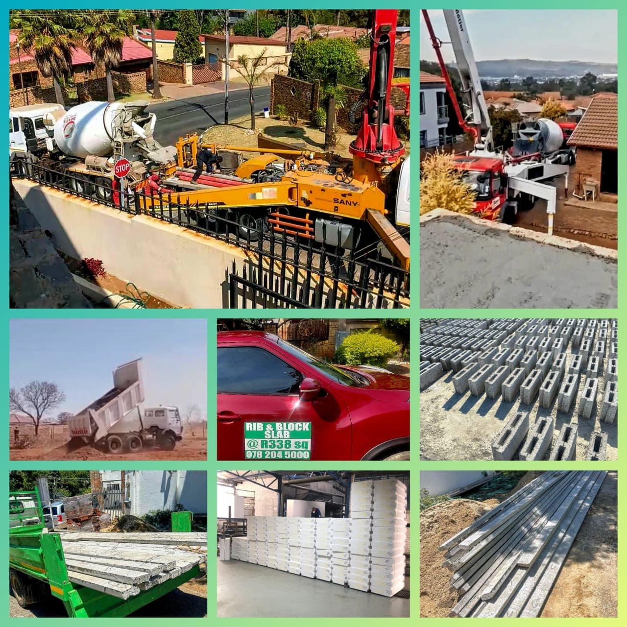 Limgaga Construction team working on site
