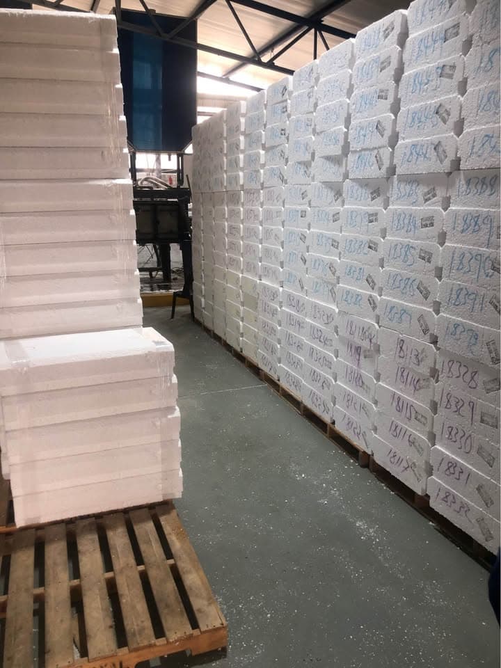 Completed slab installation on a residential project